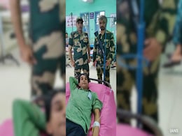 Border Force Jawans Save Polling Officer's Life In Bengal By Giving CPR Border Force Jawans Save Polling Officer's Life In Bengal By Giving CPR