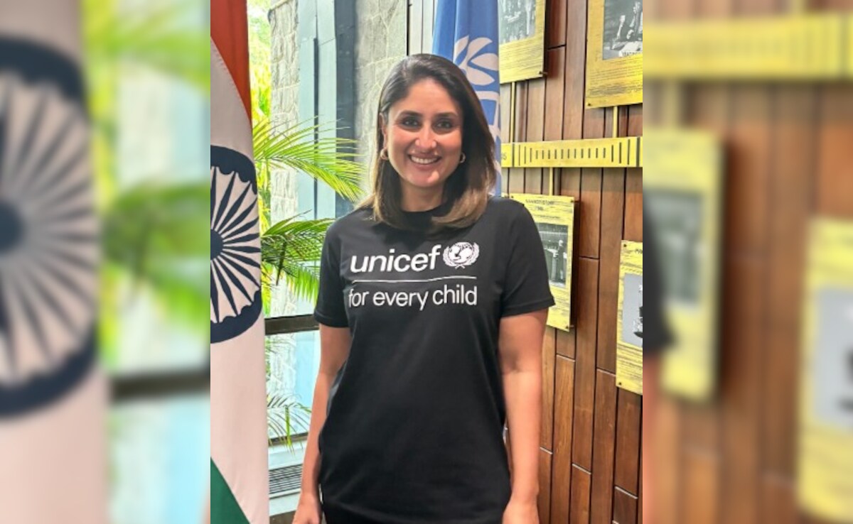 Kareena Kapoor Appointed UNICEF India National Ambassador: "Every Child Deserves A Fair Chance To Life"