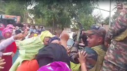 Video: High Drama As Soldiers Fire In Air To Disperse Protesters In Manipur