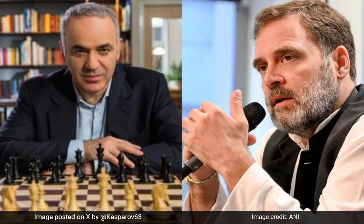 Garry Kasparov Issues Clarification After Post On Rahul Gandhi Goes Viral