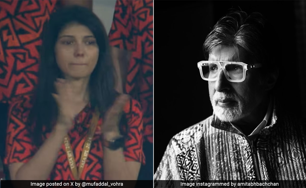 Amitabh Bachchan To Sunrisers Hyderabad Owner Kavya Maran After IPL Loss: "Felt Bad For Her"
