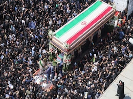 Thousands March In Iran President Raisi's Funeral Procession Thousands March In Iran President Raisi's Funeral Procession