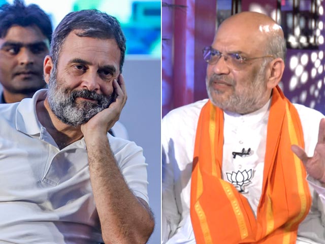 Rahul Gandhi Has Only Foreign Knowledge, Not Indian Reality: Amit Shah To NDTV