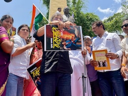 Sharad Pawar Leader Tears BR Ambedkar's Poster, Later Apologises