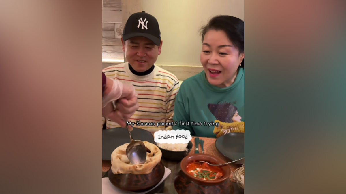 Watch: Korean Vlogger Captures Parents' Heartwarming Reaction To First Tasting Of Indian Cuisine