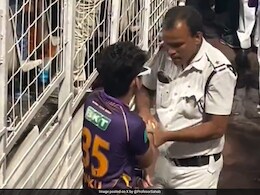 Viral Video: What Happened As KKR Fan Tried Stealing Match-Ball From IPL 2024 Match