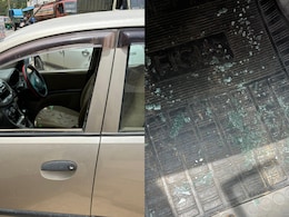 Road Rage On CCTV: Child Inside, Bengaluru Scooterist Shatters Car Window