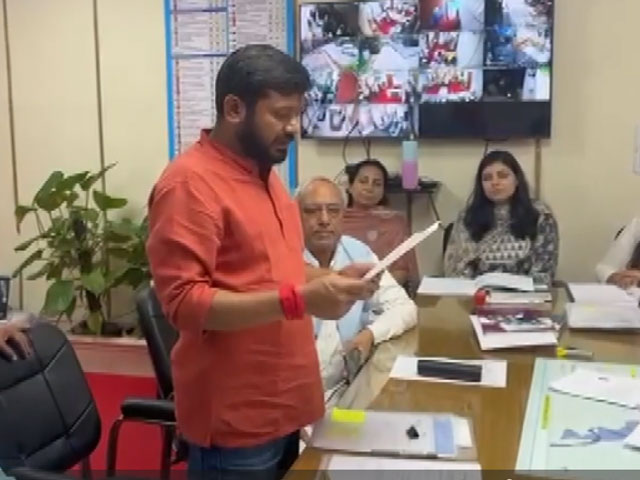 Congress Leader Kanhaiya Kumar Files Nomination From North East Delhi Seat