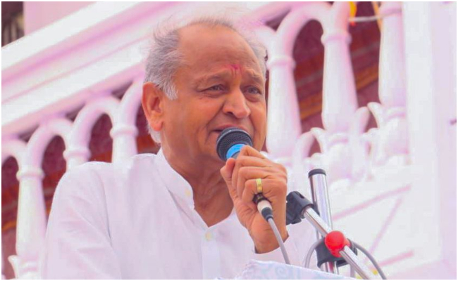 KL Sharma "Familiar Face" In Amethi For The Past 40 Years: Ashok Gehlot