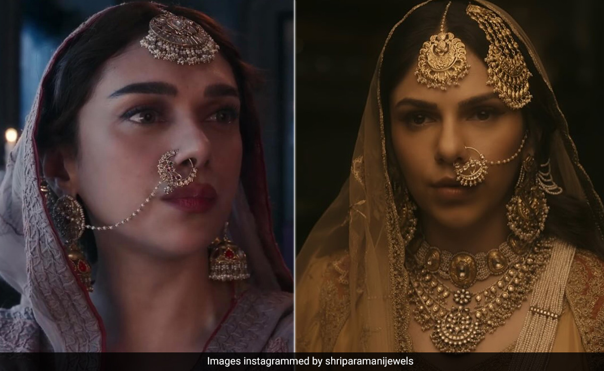 10,000 Real Jewellery Pieces Were Seen On The <i>Heeramandi</i> Cast That Took 3 Years To Make Using A 200 Year Old Craft