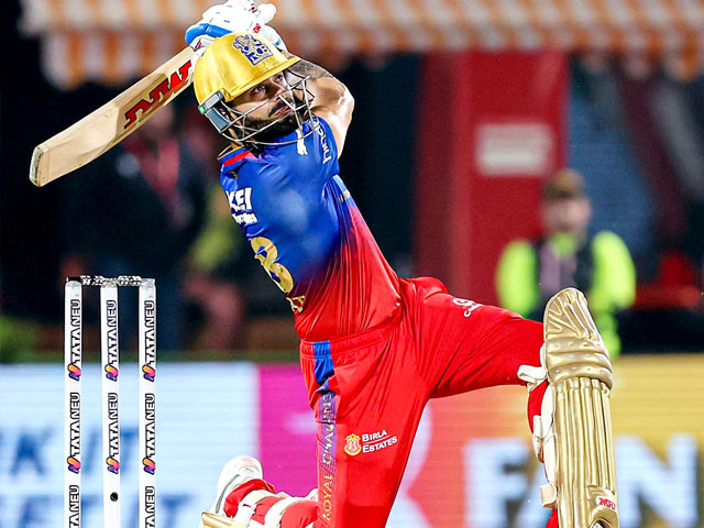 Virat Kohli Brings Out A Magic Shot