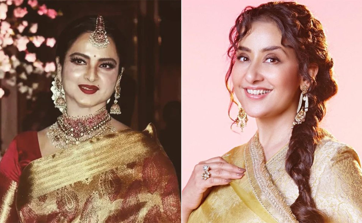 Manisha Koirala Reveals What Rekha Told Her About <i>Heeramandi</i>: "I Was Praying If I Couldn't Do The Role..."