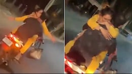 Video Shows Couple Romancing On Speeding Bike In Kota, Police Reacts