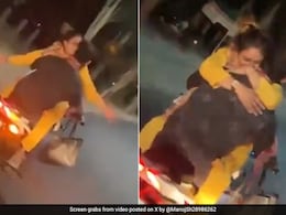 हाइवे पर तेज़ स्पीड बाइक पर रोमांस करते कपल का Video वायरल, पुलिस ने दर्ज किया मामला, लोगों ने ऐसे किया रिएक्ट