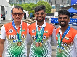 Olympics: Dhiraj Bommadevara, Ankita Bhakat Shine As Indian Archers Secure Direct Quarter-Final Berths For Men And Women's Events