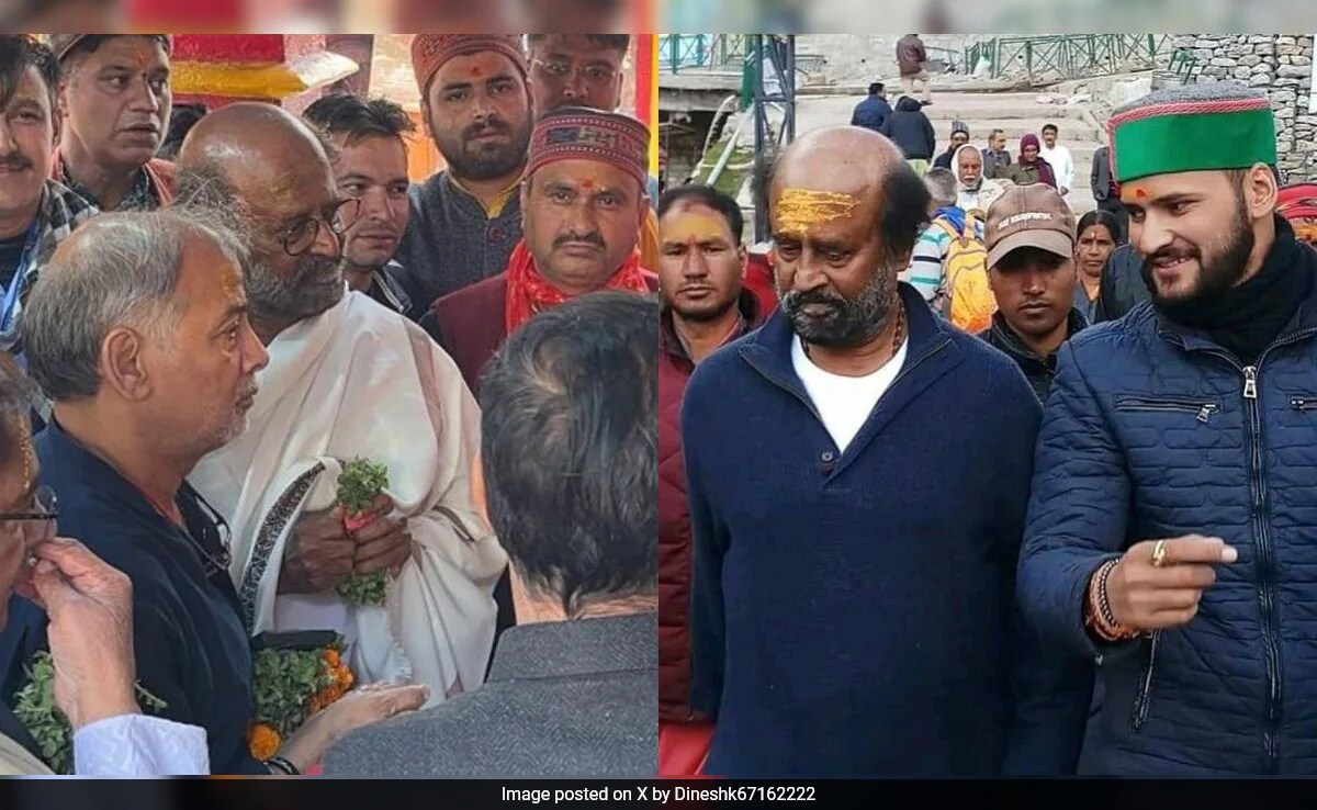 Trending: Rajinikanth Offers Prayers At Kedarnath And Badrinath Shrines