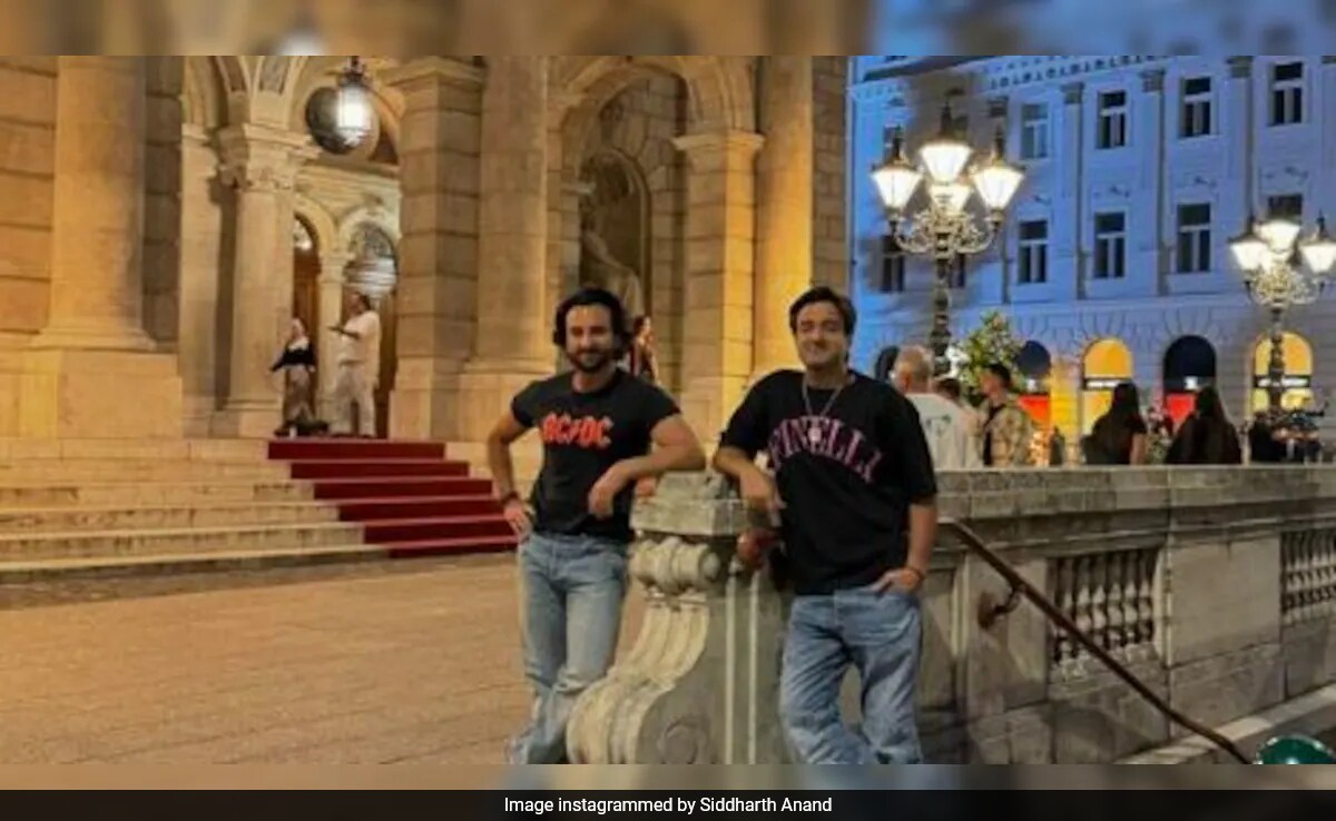 Saif Ali Khan Begins Shooting For Siddharth Anand's New Film In Budapest