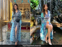 Shweta Tiwari Maximises On The Thai Holiday Fun In A Printed Maxi Dress With A Slit Shweta Tiwari Maximises On The Thai Holiday Fun In A Printed Maxi Dress With A Slit