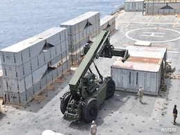 Gaza Aid Shipments Halted After Damage To US Military Pier Gaza Aid Shipments Halted After Damage To US Military Pier