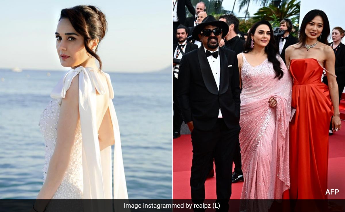 Cannes 2024: A <i>Saree</i> Moment On The Red Carpet, Courtesy Preity Zinta. Bonus - Her Daytime Outfits