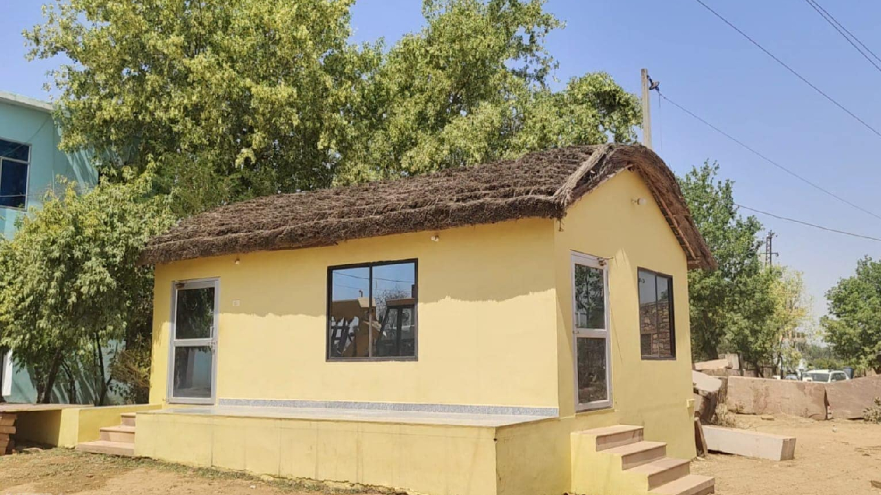 Bansi Paharpur Unique hut: 10 लाख से बनी ये अनूठी झोपड़ी, खासियतें जान हो जाएंगे दंग