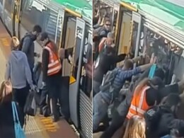 प्लेटफॉर्म और ट्रेन के बीच फंसा शख्स का पैर, मदद के लिए इकट्ठा हुए यात्रियों ने टेढ़ी कर दी ट्रेन प्लेटफॉर्म और ट्रेन के बीच फंसा शख्स का पैर, मदद के लिए इकट्ठा हुए यात्रियों ने टेढ़ी कर दी ट्रेन