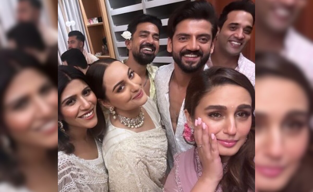 Inside Pics From Sonakshi Sinha-Zaheer Iqbal's Wedding, Courtesy BFF Huma Qureshi