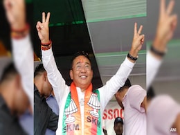SKM Chief PS Tamang Stakes Claim To Form Government In Sikkim After Big Win SKM Chief PS Tamang Stakes Claim To Form Government In Sikkim After Big Win