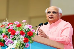Gujarat CM Bhupendra Patel Arrives In Delhi To Attend NDA Meet Gujarat CM Bhupendra Patel Arrives In Delhi To Attend NDA Meet