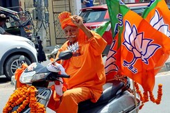 Early Trends Place BJP Ahead Of Halfway Mark, INDIA At 199 Early Trends Place BJP Ahead Of Halfway Mark, INDIA At 199