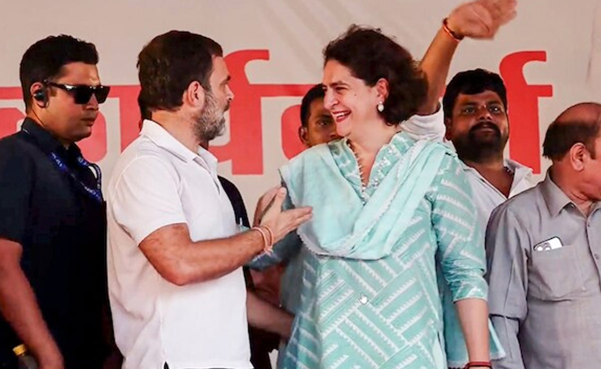 Priyanka Gandhi To Contest from Wayanad, Rahul Gandhi Keeps Raebareli Seat