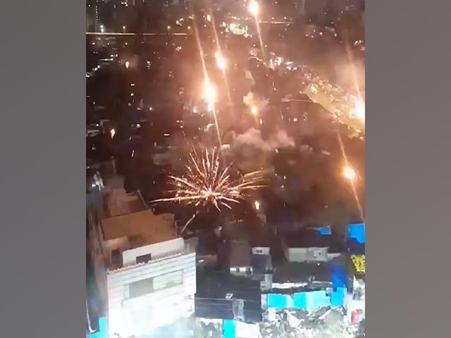 India vs South Africa T20 WC Final 2024: Fire Crackers Go Off In Celebration Of India's Victory