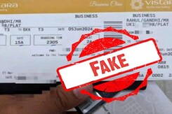 Morphed Boarding Pass Viral As Rahul Gandhi Leaving For Thailand Post Polls Morphed Boarding Pass Viral As Rahul Gandhi Leaving For Thailand Post Polls