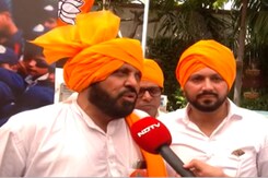 BJP Party Workers Stay Hopeful, Continue Cheering At The Party's Headquarters BJP Party Workers Stay Hopeful, Continue Cheering At The Party's Headquarters