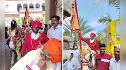 संत ज्ञानेश्वर महाराजांच्या पालखी सोहळ्यातील मानाच्या अश्वांचे अंकलीहून आळंदीकडे प्रस्थान, कशी जाते यांची निवड?