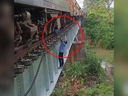 Watch: Under Engine, Dangling Off Bridge, Loco Pilots Go Extra Mile To Repair Train