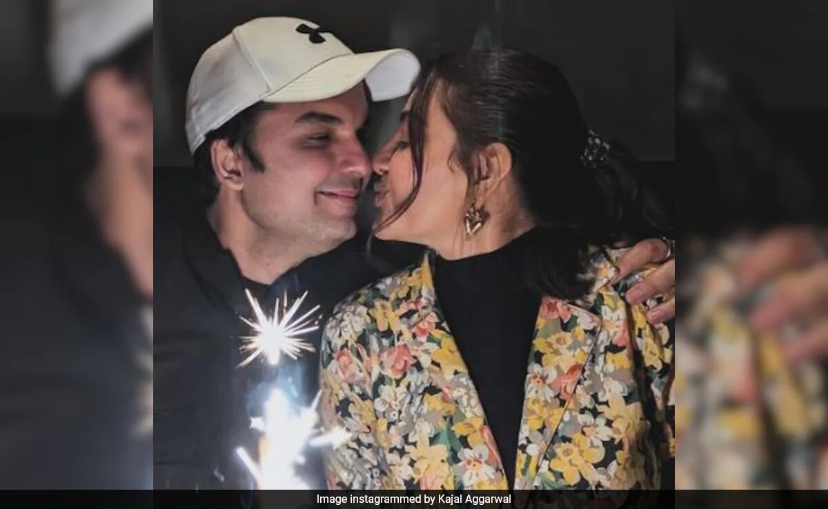 Inside Kajal Aggarwal's Birthday Celebrations With Husband Gautam Kitchlu And Son Neil