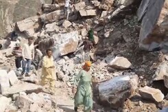 Landslide Blocks Section Of National Highway-707 Connecting Paonta Sahib