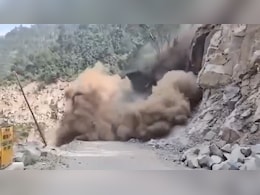 Video: Massive Landslide In Jammu And Kashmir's Kishtwar After Rain