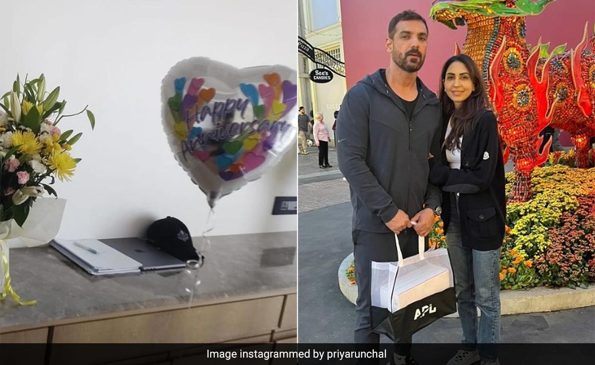 Inside John Abraham And Priya Runchal's Anniversary Celebrations. See Pics