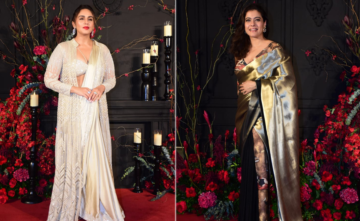 From Kajol To Huma Qureshi, The Most Stylish Wedding Guests At Sonakshi Sinha And Zaheer Iqbal's Wedding Reception