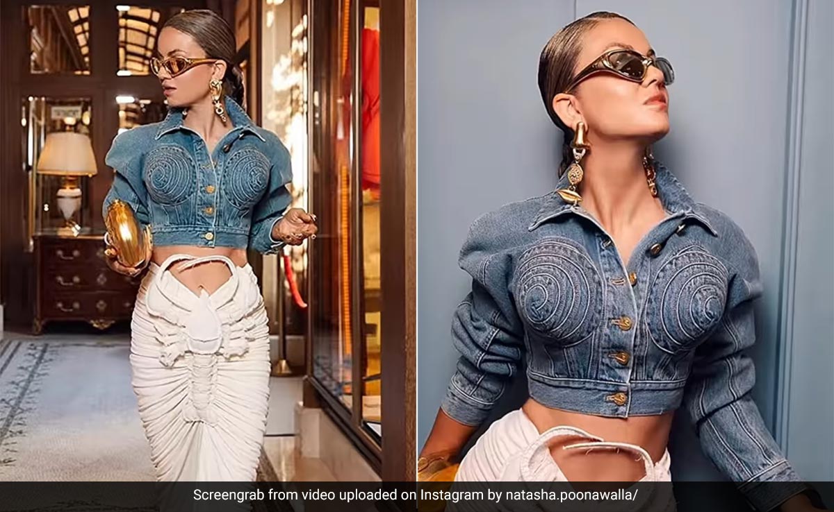 You'll Be Stung By The Fashion Police If You Don't Take Notice Of Natasha Poonawalla's Scorpion Skirt For Schiaparelli's Paris Couture Week Show