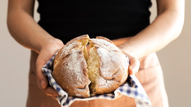 Sourdough bread is high in nutrients and is easier to digest