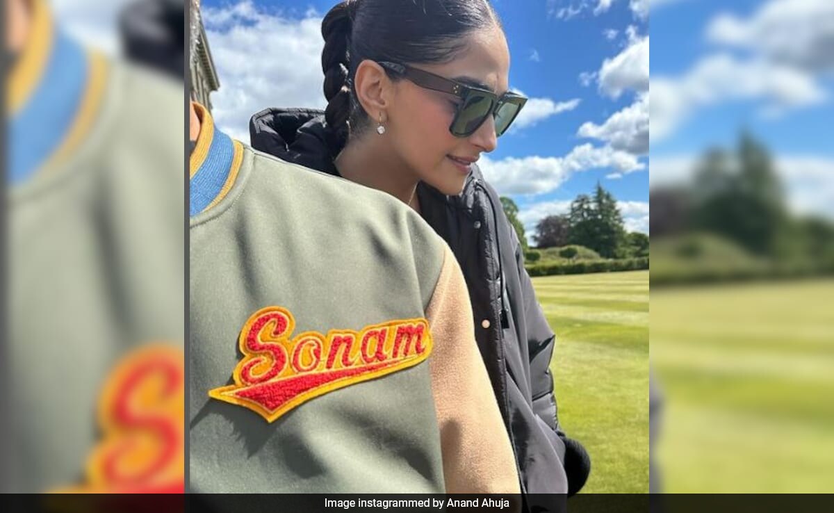 Anand Ahuja Wears A Sweatshirt With Wife Sonam Kapoor's Name Written Over It