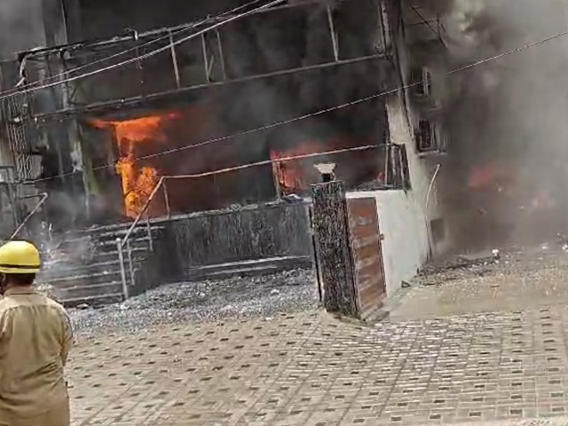 Huge Blaze At Eye Hospital In Delhi, 12 Fire Engines Present
