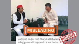 Fact Check: Akhilesh Yadav Discussing Alliance With Chandrababu Naidu? No Pic Is Old