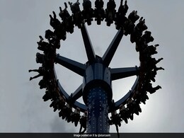 Video Shows 30 Riders Stuck Upside Down At US Amusement Park Video Shows 30 Riders Stuck Upside Down At US Amusement Park