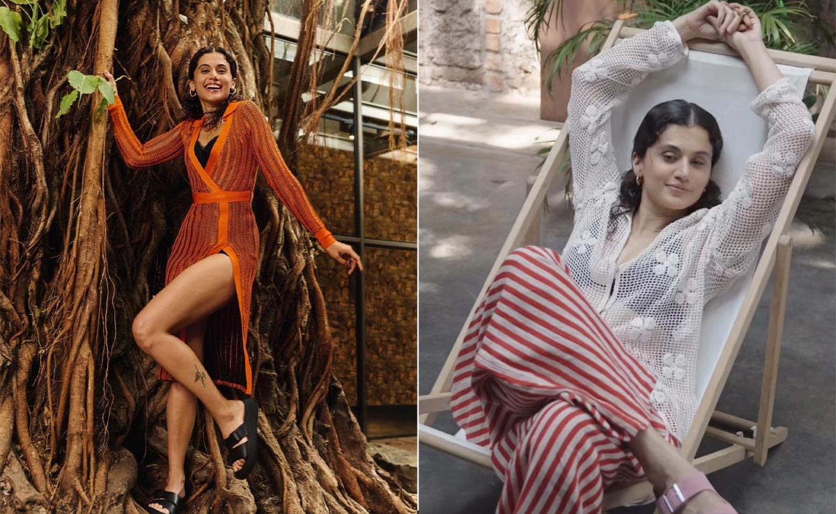 Summer Days Are Hot But Stylish Too For Taapsee Pannu's Cover Looks