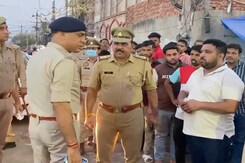 Security Beefed Up In Uttar Pradesh's Noida Ahead Of Eid al-Adha Security Beefed Up In Uttar Pradesh's Noida Ahead Of Eid al-Adha