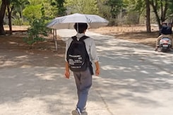 Indore Engineering Students Design Backpack With Umbrella Indore Engineering Students Design Backpack With Umbrella